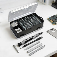 115 In1 Precision Screwdriver Set, Professional Magnetic Repair Tool Kit for Electronics, Watch, Mobile Phone, Laptop, Game Console, Camera, Eyeglasses, Modding, and DIY Projects