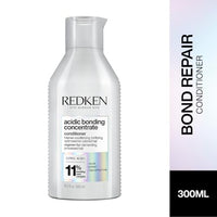 Redken Acidic Bonding Concentrate Conditioner With Citric Acid, 300 ml | Professional Bond Repair Conditioner For Dry, Damaged, Coloured and Frizzy Hair | For Men & Women