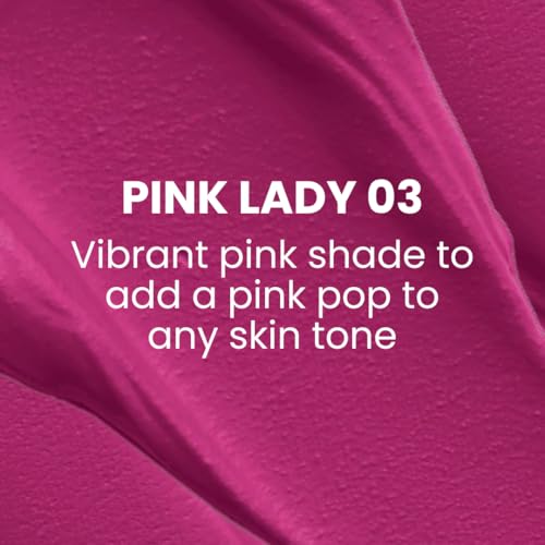 Typsy Beauty ON 'n' OFF Lipstick & Eraser | 12 Hr Stay Creamy Matte Formula (Pink) | Smudge & Transfer Proof | Nourishing Remover Oil & Leave-On Mask | Vegan | 8 shades | 2.5 ml x 2.5 ml