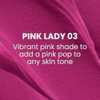 Typsy Beauty ON 'n' OFF Lipstick & Eraser | 12 Hr Stay Creamy Matte Formula (Pink) | Smudge & Transfer Proof | Nourishing Remover Oil & Leave-On Mask | Vegan | 8 shades | 2.5 ml x 2.5 ml