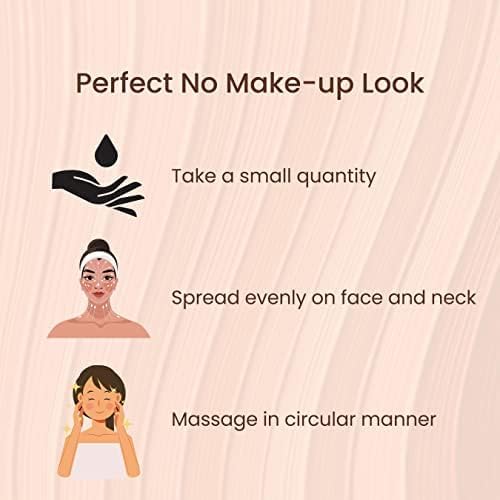 Barva Perfect Glow Creme Long Lasting(10 ml), Lightweight BB Cream & Dusk Foundation - Combo Pack