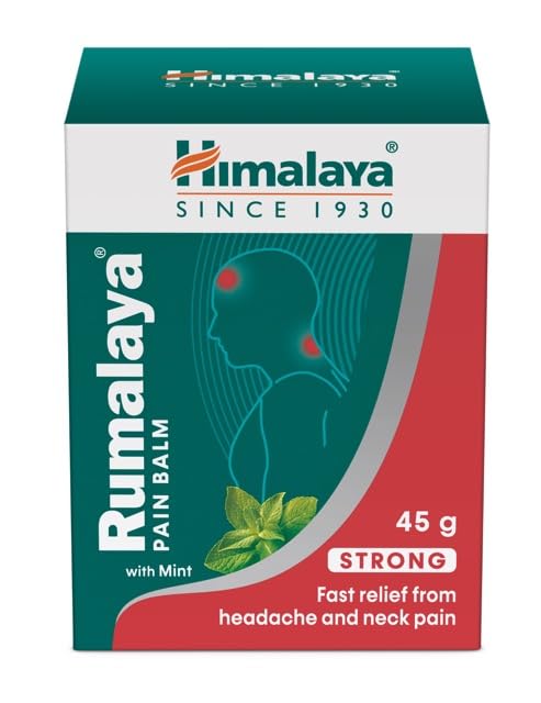 Himalaya Rumalaya Pain Balm 45 g | Fast Relief From Headache And Neck Pain Ayurvedic (Pack of 2)