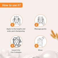 Fixderma Fidelia Strengthening Conditioner with Shea Butter & Wheat Protein for Frizzy & Dry Hair | Conditioner for Women & Men | Hair Conditioner - 100gm (Pack of 1)