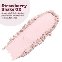 Typsy Beauty Hustle & Grind Setting Powder I Strawberry Shake I Unique In-built Powderizer for Zero Waste & Spilling I Packed with Hayalauronic Acid & Ceramides I Soft Pink Shade I Paraben Free | 4.5g