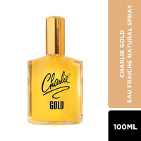 Revlon Charlie EDT Gold 100ml - Floral Woody Scent for Women & Men