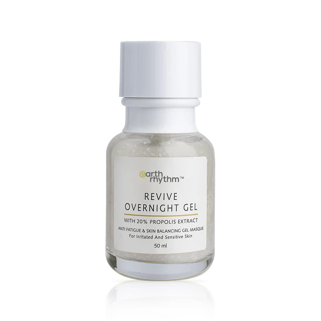 Earth Rhythm 20% Propolis Gel, For Irritated & Sensitive Skin - 50 ML | Detoxify Skin, Retain Skin Moisture, Protect Skin from Environmental Damage