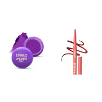 INSIGHT Cosmetics Matte Lip & Cheek Tint|Enriched With Vitamin E|Multipurpose|Lightweight Formula & Insight Cosmetics Glide On Lip Liner|One Swipe Smooth Application|Long Lasting Lip Pencil