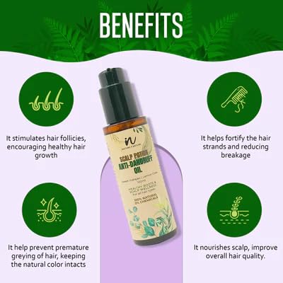 Nature4Nature Scalp Potion Anti-Dandruff Hair Oil | Non Sticky Formula | Dandruff Control | Scalp Nourishment & Hydration | For Men & Women | All Hair Types | 100 ml