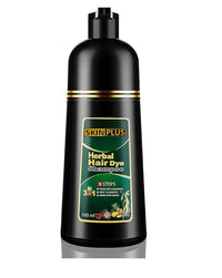 URBANMAC Herbal Hair Dye Shampoo, 3-in-1 Scalp Health Care, Shine Care & Moisturizing, Long-lasting Color and Perfect Coverage - 500ml