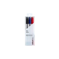 Cricut Joy Extra Fine Point Pens 0.3 (3) Black, Blue, Red