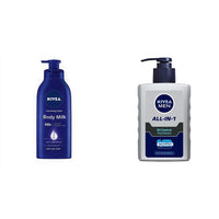 NIVEA Body Lotion 600 ml & NIVEA Men Face Wash, 150 ml
