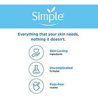 Simple Water Boost Micellar Face Wash 150ml for normal to dry skin | 100% soap-free gentle cleanser for women & men