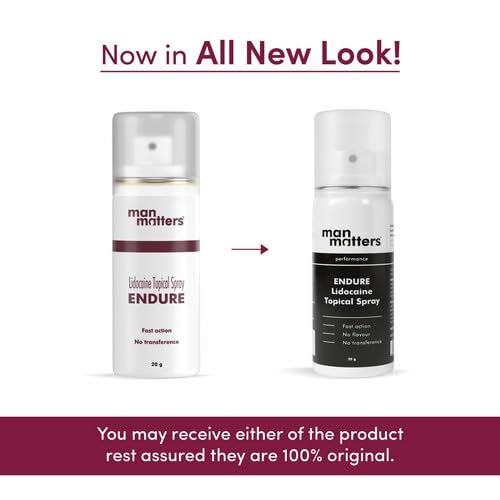 Man Matters Endure - Bottle of 20g Long Last Spray