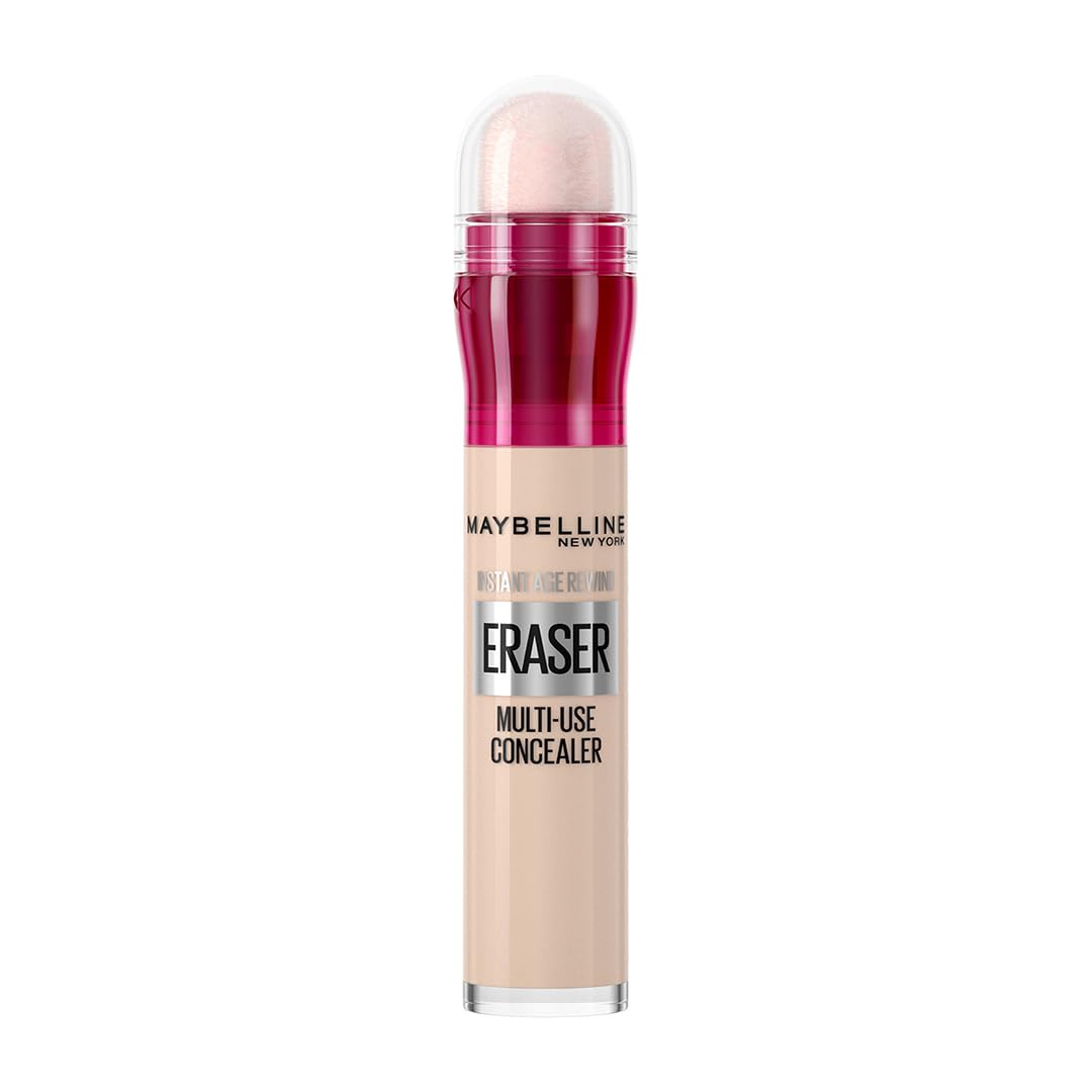 Maybelline New York Instant Age Rewind Eraser Dark Circles Treatment Concealer - Fair, Packed with Goji Berry & Haloxyl, Bright & Refreshed eyes, Concealer that erase dark circles | 6ml