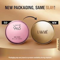 LAKMÉ 9 To 5 Primer With Matte Powder Medium Coverage All Skin Foundation Compact, Silky Golden, 9G