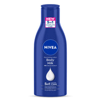 NIVEA Nourishing Body Milk 120ml Body Lotion with Deep Moisture Serum | 48 H Moisturization | With 2X Almond Oil | Smooth and Healthy Looking Skin |For Very Dry Skin
