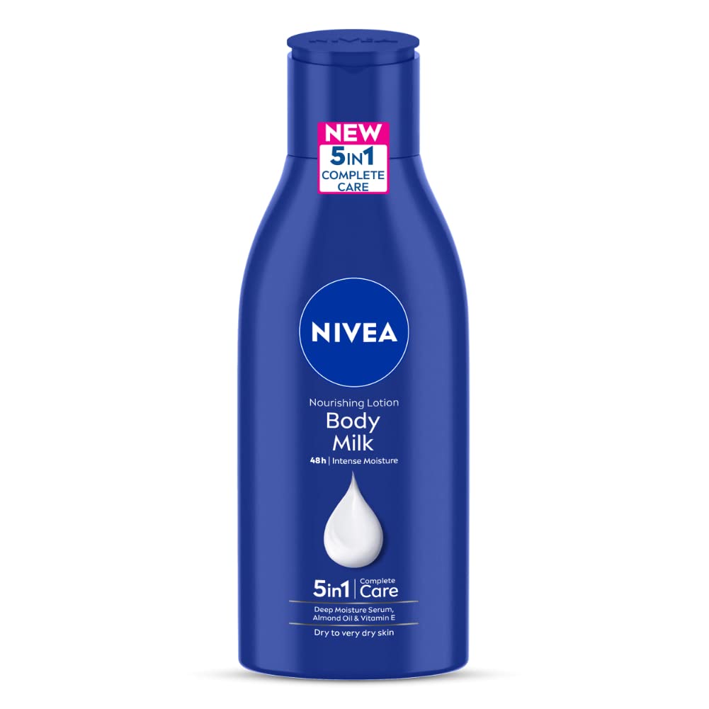 NIVEA Travel Small Pack Combo - (Body Milk 120ml & Frangipani & Oil Body Wash125 ml)