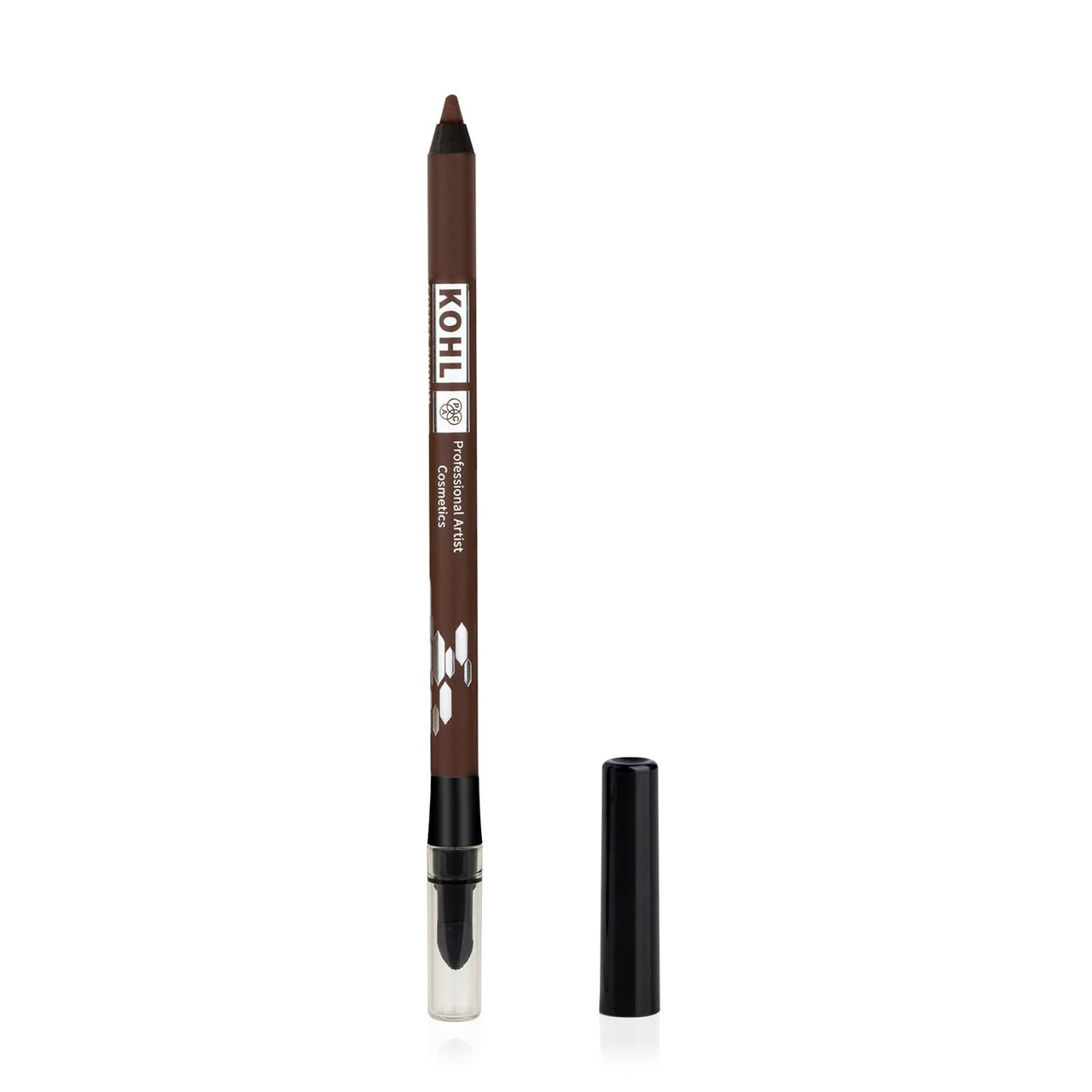 PAC Longlasting Kohl Pencil (Coffee Brown) | Intensely Pigmented Brown Kajal | Waterproof, Smudge-Proof & One Swipe Application | Only Kajal Pencil Trusted by Makeup Artists | 10G