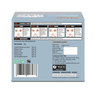 VLCC Silver Facial Kit - 60 g | Skin Purifying and Detoxing Facial. Excess Oil control. Helps balance pH & bright complexion. Silver Powder, Winter Cherry, Licorice Extract, Orange & Lemon Extract.