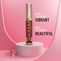 Seven Seas Pure Liquid Lipstick, Matte Finish, Purple (Totem Pole, 7ml)