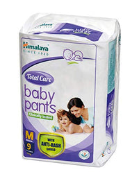 Himalaya Total care Baby Pants Diapers Medium (9 count )