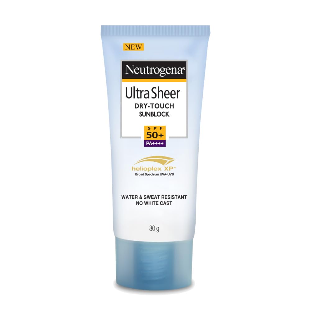 Neutrogena Norwegian Formula Body Moisturizer For Dry Skin 24 Hour Moisturization, 250ml&Neutrogena Sunscreen SPF 50+ - 80.0 grams Oil