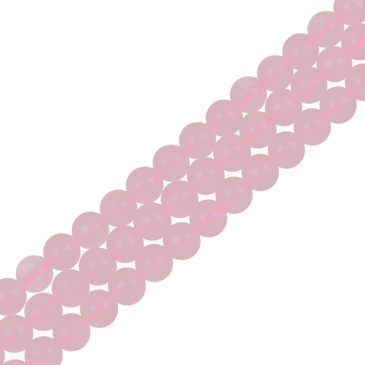 Bymitel 210pcs Natural Crystal Beads Stone Gemstone Round Energy Healing Loose Beads with Stretch Cord for Jewelry Making Bracelets Anklets (Rose Quartz, 4mm 210pcs) Rose Quartz