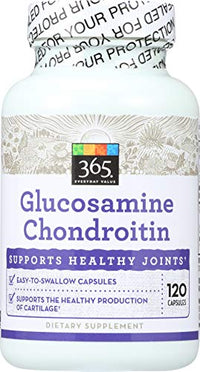 365 Everyday Value, Glucosamine Chondroitin, 120 ct