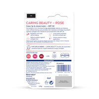 NIVEA Lip Caring Beauty Rose Lip Balm | Lip & Cheek Tint with SPF 30