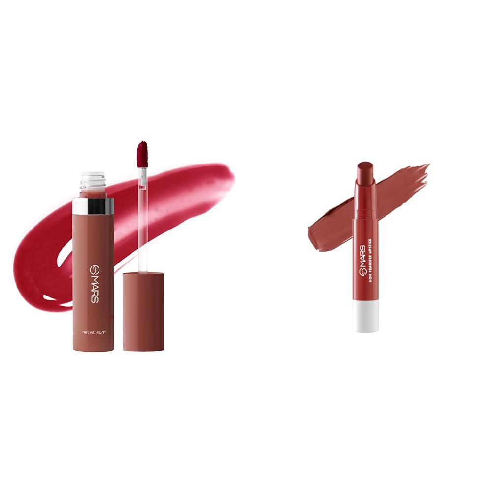MARS Drip Lip Mist for Women (4.5 ml) (03-Rosewood Drip) Matte Super Stay Lipstick | Up to 12 Hours Long Lasting | Smudge Proof and Waterproof Lipstick for Women (2.6 gm) (01-BLOOM)