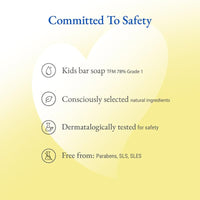 Softsens Kids Lucky Duck Soap| Grade 1 Soap| Infused Shea Butter & Milk Cream |Dermatologist Tested| Shape Soap (Pack of 5,75g each)