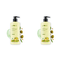 Plum Olive and Plant Keratin Shampoo for Dry, Damaged Hair With Olive Oil, Macadamia Oil | For Women & Men | Sulphate and Paraben Free | 250ml (Pack of 2)
