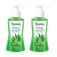 Himalaya Purifying Neem Face Wash, 200ml (Pack of 2)