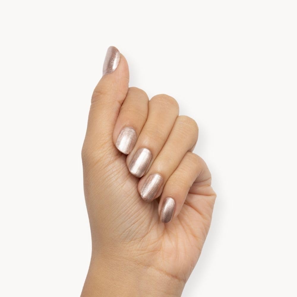 HYUE Chrome Glazed Nail Paint - 7 shades | Mercury Retro | 8 ml | Dual-toned | Long-lasting Shine | Color-Shifting Pigments | One Stroke Coverage | Gel Finish | Salon-like Nails | No UV Damage