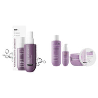 Bare Anatomy Anti Frizz Leave In Conditioner| Vegan | For Women and Men | Get Smoother, Healthy & Glossy Hair | 150ml Ultra Smoothing Shampoo + Hair Mask + Serum Kit| Women & Men | 250ml + 250g + 50ml