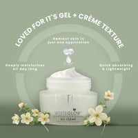 Lotus Herbals Whiteglow Gel Cream 60g, Nourishing Night Cream 60g, Set of 2