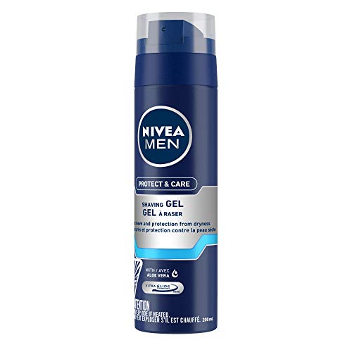 NIVEA MEN Shaving, Protect & Care Shaving Gel, 200ml