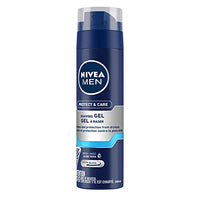 NIVEA MEN Shaving, Protect & Care Shaving Gel, 200ml