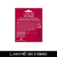 Lakme Nourishing,Smoothening Face It Compact, Coral, 9 G