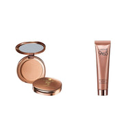 Lakmé 9 To 5 Flawless Matte Complexion Compact, Almond, 8g & 9 To 5 Weightless Full Mousse Foundation, Beige Vanilla, 25g (All Skin Type)