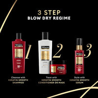 TRESemme Keratin Smooth Conditioner 80 Ml - Frizzy, Chemically Treated, Argan Oil, 1 Count