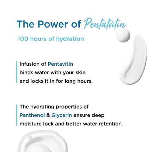 Simple Water Boost Hydrating Gel Creme 50g | For 100 HR Hydration | For Normal to Dry Skin | With Pentavitin & 11% Hydrating Actives