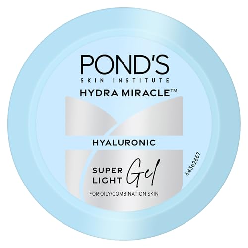 POND’S Sun Miracle SPF 50 PA+++ Crème Gel Sunscreen -Protect & Br,POND'S Super Light Gel Oil Free Face Moisturizer 50 g | With Hyal,POND'S Bb+ Cream For All Skin Types,Ivory Lightweight Natural Fou