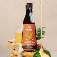 Nat Habit Curry Cider Navdha Shampoo - Natural Cleanser for Women & Men, Enhances Immense Shine, Retains and Imparts Moisture, For Strong & Sunny Shine Hair, 250ml