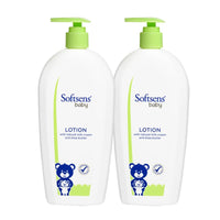 Softsens Baby Nourishing Lotion with Milk Cream & Shea Butter | No Harmful Chemicals, No Paraben and Phthalates,SLS Free For all skin types 400ml (Pack of 2)