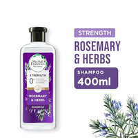 Herbal Essences bio:renew Rosemary and Herbs SHAMPOO, 400ml, No Parabens No Colorants