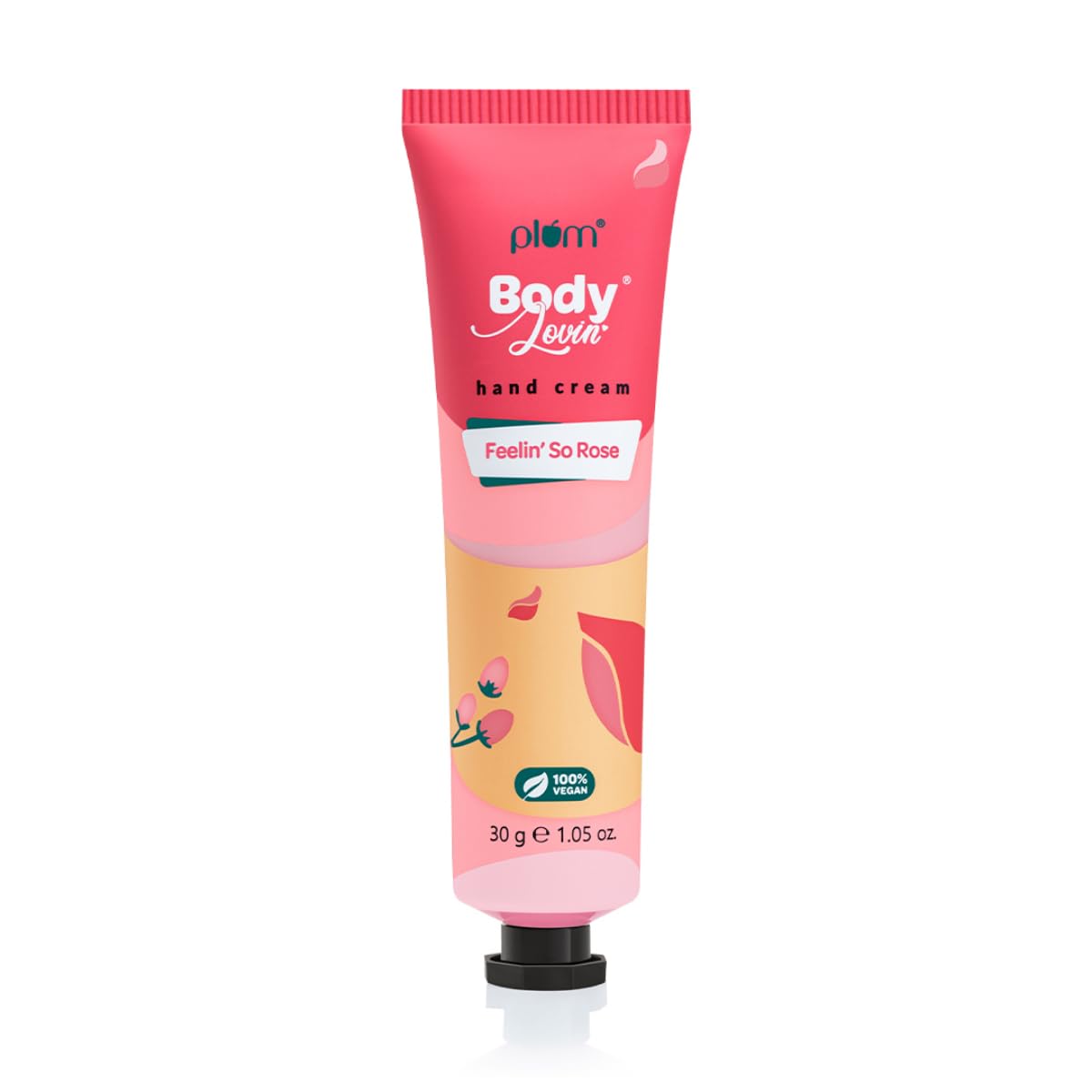 Plum BodyLovin' Feelin' So Rose Hand Cream | Ultra Moisturizing With Shea Butter | Non-Greasy & Lightweight | Fresh Rose Fragrance With A Musky Twist | Travel Friendly