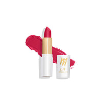 MyGlamm LIT Moist Matte Lipstick - Red Lady (Red Pink Shade)| Long Lasting, Pigmented, Hydrating Lipstick with Moringa Oil and Vitamin E (4.2g)