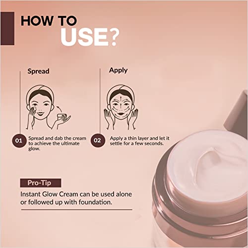 Colorbar Instant Glow Cream | Vitamin B5 | Paraben Free | Hydrating.