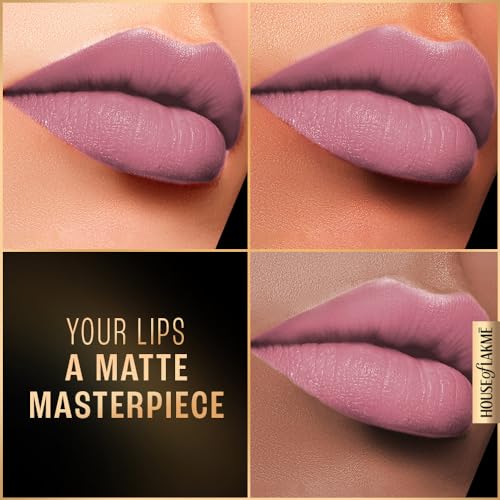 LAKMÉ Forever Matte Liquid Lip, 16Hr Lipstick, Lightweight & Transferproof - Red Icon 5.6Ml